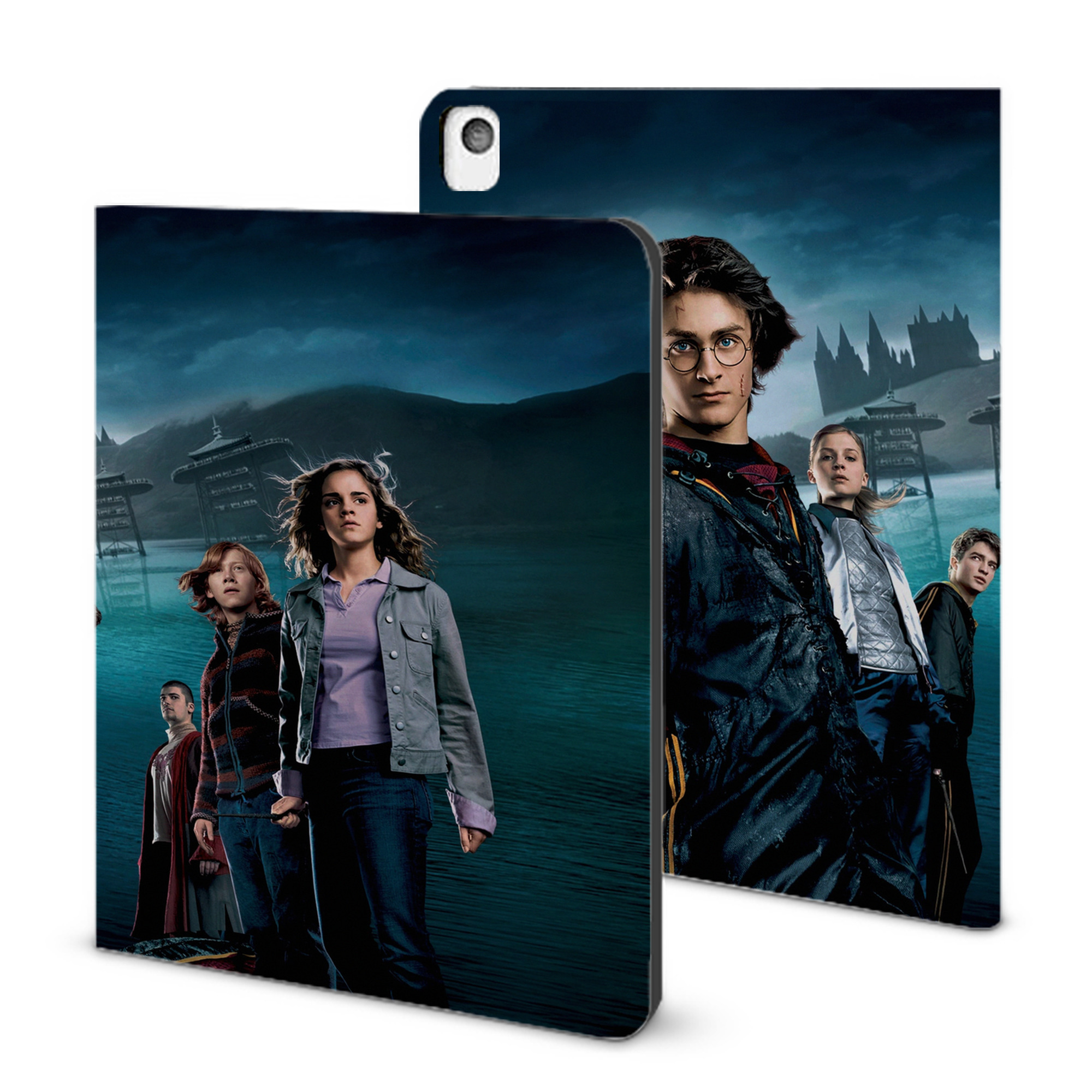 （画像用） Harry Potter ハリー・ポッターシリーズ IPadケース ペンホルダー付き ブックスタイルデザイン